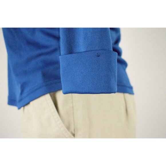 Vintage 90s Polyester Pullover Blouse - Picture 7 of 9